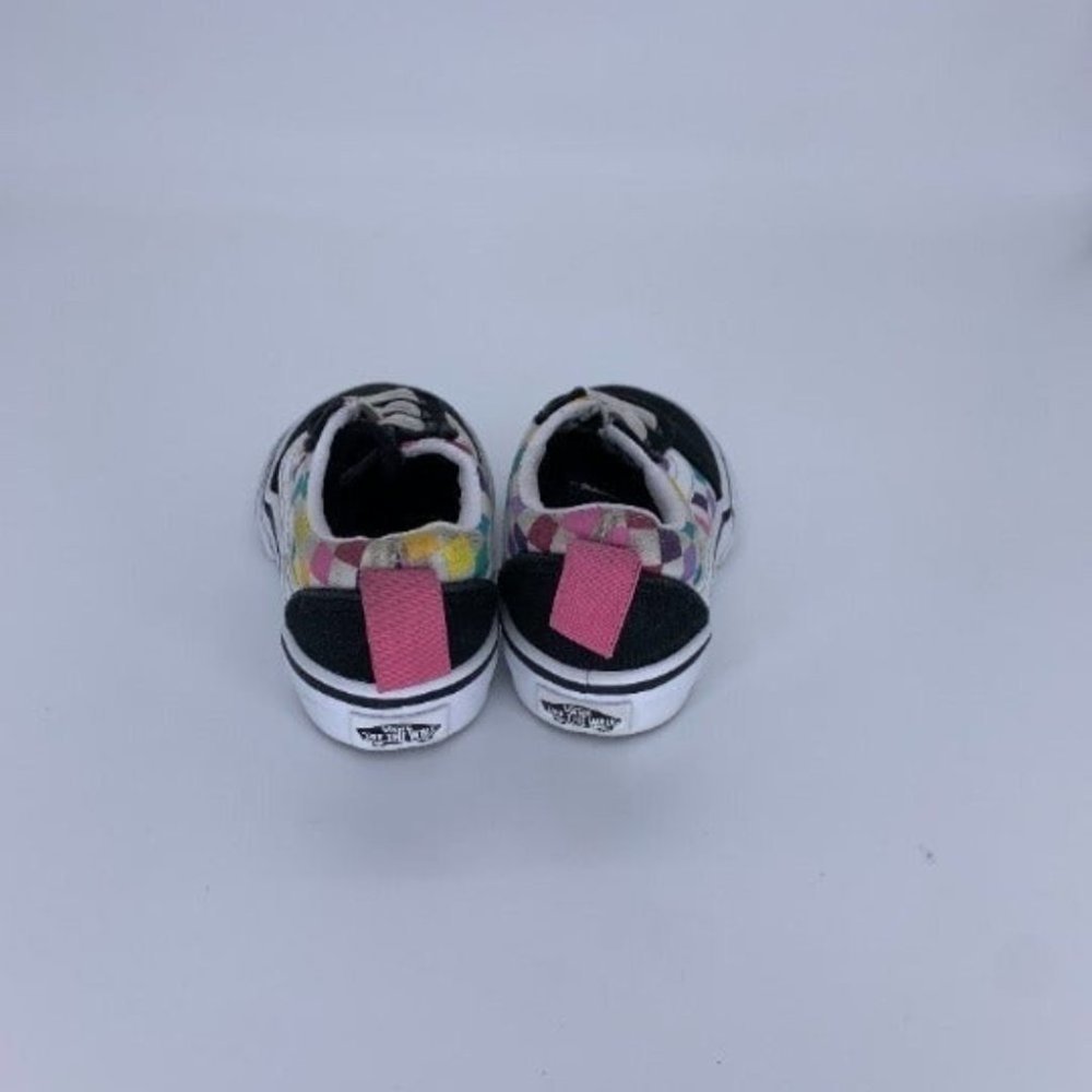 ***SOLD*** Toddler Vans Old Skool Low Checkered Sneakers - Picture 4 of 5